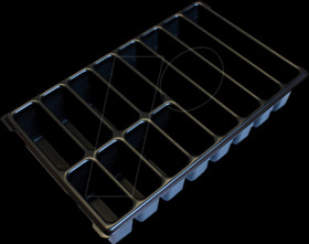 6100000152 Small parts insert, 12 recesses for XL-BOXX