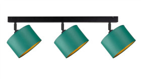 Spot Nowoczesny Abażur 3Xe27 Flow Green