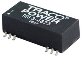TracoPower TES 3-4810 Przetwornica DC/DC, do SMD 48 V/DC 3.3 V/DC 700 mA 3 W Ilość wyjść: 1 x Content 1 szt.