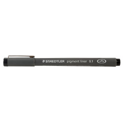 Staedtler 308 01-9 Pigment Liner Pen Black (0.1mm)