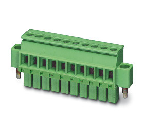 Wtykowy blok zaciskowy 8 -pinowe raster 3.81mm Montaż na kablu Żeński Phoenix Contact
