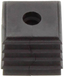 CONTA-CLIP 28526.4 Element uszczelniający KDS-DE 6-7 BK, (D x S x W) 20.3 x 20.3 x 17.7 mm, termoplastyczny elastomer, 1