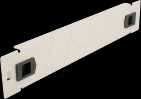 66629 Blind Cover 10", tool free, 1 HE, grey