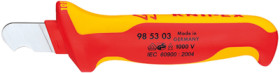VDE-stripping knife for round cable, L 170 mm, 64 g, 98 53 03
