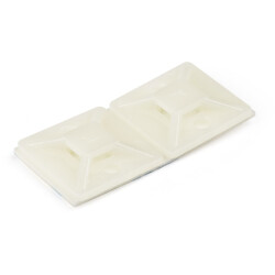 StarTech.com CBMCTM2 100 Pack Cable Tie Mounts with Adhesive Tape for 0.18 in.