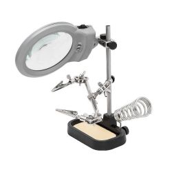 Zestaw do lutowania "TRZECIA RĘKA" z podstawą lutownicy