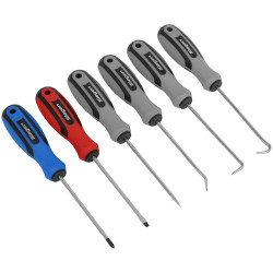 Siegen S0774 Mini Pick &amp; Screwdriver Set 6pc