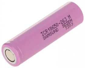 Akumulator Li-Ion 18650 2600mAh 3,6V BAT-ICR18650-26H/AKU 3.7V SAMSUNG