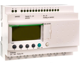 Przekaźnik programowalny 24V DC 12we, 8wy ZELIO LOGIC SR2A201BD