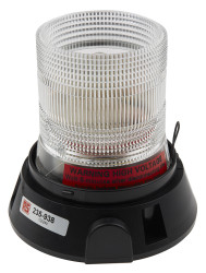 Sygnalizator 12 V DC, 24 V DC Migające Montaż powierzchniowy Ksenon