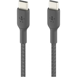 Parat 990588999 USB cable USB-C plug USB-C plug 1m Black Fabric sleeve