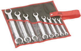 Zestaw narzędzi nastawnych Zestaw kluczy trzpieniowych SAM 10 x 11 → 30 x 32 mm 8 szt. Stal chromowo-wanadowa