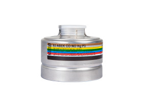 MSA Safety 10160507 Amoniak, gaz, dwutlenek siarki, opary Filtr, do uzytku z: Okulary ochronne