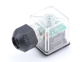 Złącze zaworowe DIN 43650 2P 24 V Molex