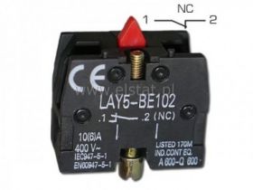 Styk rozwierny ZB2 BE102 NC ( odp. Telemecanique)