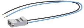 Hager KU9S30SVE Hager KU9S30SVE Zawór napięciowy universZ 300mm czarny/niebieski, wtyczka skompresowana 1 szt. Wskaźnik