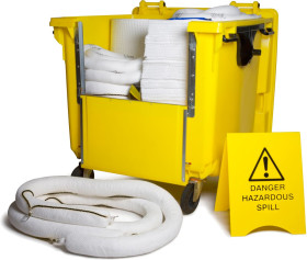 Zestaw usuwania zanieczyszczeń, zastosowanie: Olej, 1400mm x 800mm x 1320mm