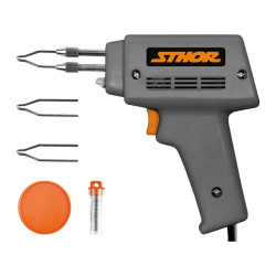 Lutownica transformatorowa 100W z akcesoriami Sthor 79354