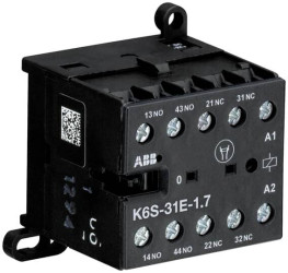 ABB K6S-31E-1.7-71 Stycznik miniaturowy 3 NO, 1 NC 1 szt.