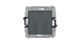 Mini Wypust Kablowy Grafitowy Mat 28Mwpk