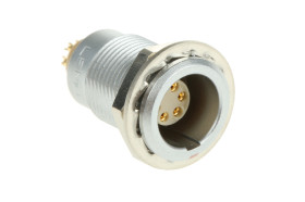Złącze wielostykowe przemysłowe 6-pinowe, panelowe Gniazdo LEMO
