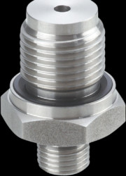Screw-in adapter, 1000 bar/100 MPa, G 1/4, G 1/2 for process sensors, E30450