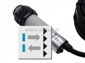 Czujnik fotoelektryczny refleksyjny; NO/NC: PNP 2m