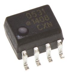Transoptor HCPL-0531-000E z tranzystorem 2-kanałowy DC 19% SOIC 8 Broadcom