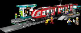 60423 LEGO® City streetcar with stop
