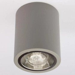 Oprawa sufitowa metalowa spot JUPITER 10 Goldlux DOWNLIGHT E27 szara