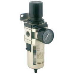 Sealey SA206FRAD Air Filter/regulator Auto Drain Max Airflow 140cfm