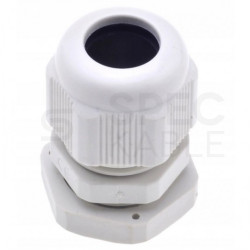 Dławik kablowy Dławnica izolacyjna plastikowa PG13,5 H szara z nakrętką