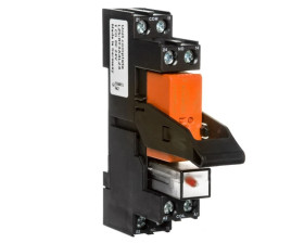 Przekaźnik interfejsowy 1P 3A 24V DC z LED 5mm pinning LZS:RT3A4L24 /5szt./