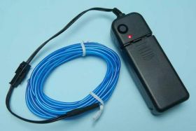 NEON ELAST.BLUE 3mb 2,3mm 2xAA+STER.