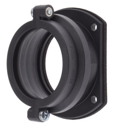 Łącznik do kanałów kablowych PMA gwint M6 x 4 56mm Mocowanie stałe Poliamid IP68, IP69K Czarny