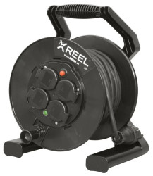 Przedłużacz bębnowy XREEL 50mb H05RR-F 3x1,5 IP44 4xGS 230V 92501H48153
