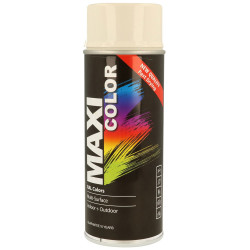 MAXICOLOR MX9001 MaxiColor Spray Gloss Cream White RAL9001 400ml