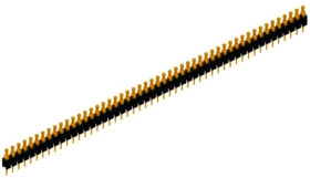 MK 3 G, solder terminal strip, 50-pole