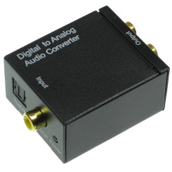 Konwerter sygnału audio C/A NEPOWER SPDIF Toslink+Coaxial--RCAx2