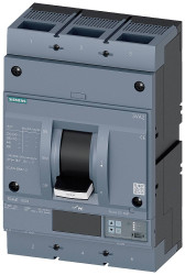 Wyłącznik zasilania Siemens 3VA2563-7KQ32-0AA0 Zakres ustawienia (Prąd): 252 - 630 A Maksymalne napięcie przełączania: 6