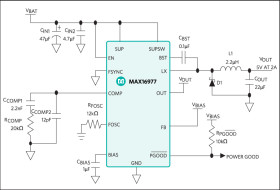 36V, 2A, 2.2MHz Step-Down Converter with Low Operating Current
