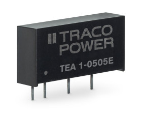 Przetwornica DC-DC, 1W, Uwe 4.5 → 5.5 V dc, Uwy 5V dc, Iwy 200mA Nie, TRACOPOWER Nie