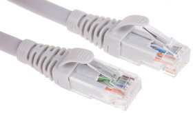 Kabel Ethernet Cat6 długość 1m Z zakończeniem Brand-Rex LSZH