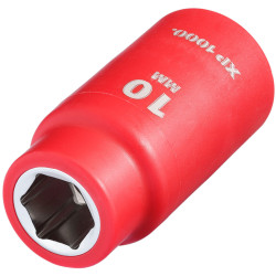 Draper 17613 XP1000&#xAE; VDE Socket, 3/8&quot; Sq. Dr., 10mm - 17613