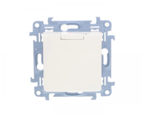 Simon 10 Gniazdo pojedyncze z uszczelką z przesłonami białe 16A 250V IP44 CGZ1BZ.01/11