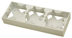 ARIA Puszka instalacyjna potrójna ecru PNP-3U/27