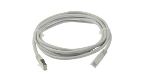 Patchcord Ftp Kat.6 Kabel Sieciowy Lan 2X Rj45 Linka Szary 2M