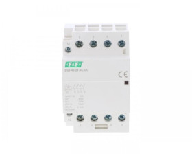 Stycznik modułowy, montaż na szynie, styki 4xNO, 63A, 24V DC ST63-40-24ACDC