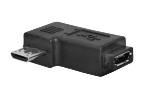 Adapter micro USB kątowy PRAWY