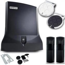 Zestaw do bramy przesuwnej do 800kg Safe EVO800 - 230V (fotokomórki + 2xpilot)